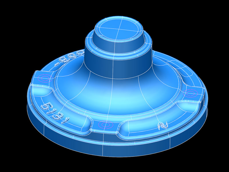 図面を基に3Dモデルを作成