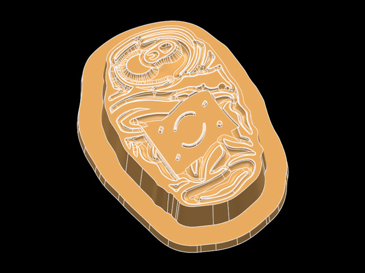 イラストから3Dモデルを作成